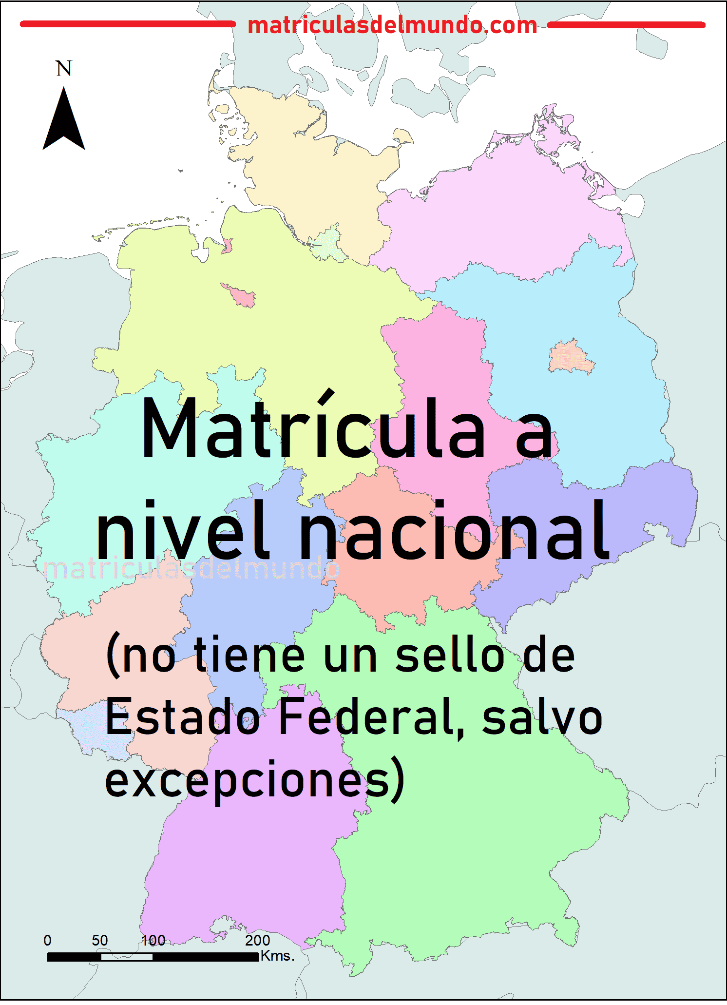 Imagen del mapa de a escala nacional